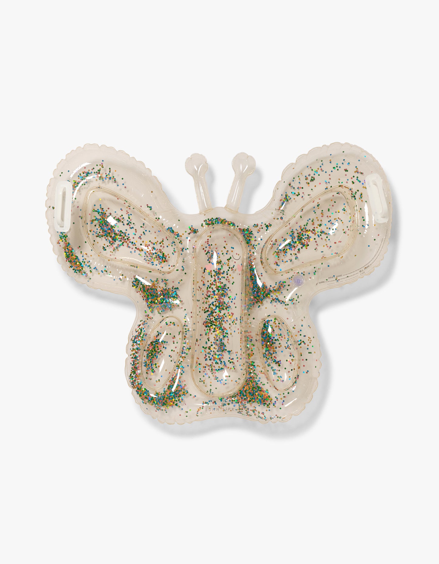 Kids Lie-On Float Cotton Candy Glitter - Cotton Candy Glitter