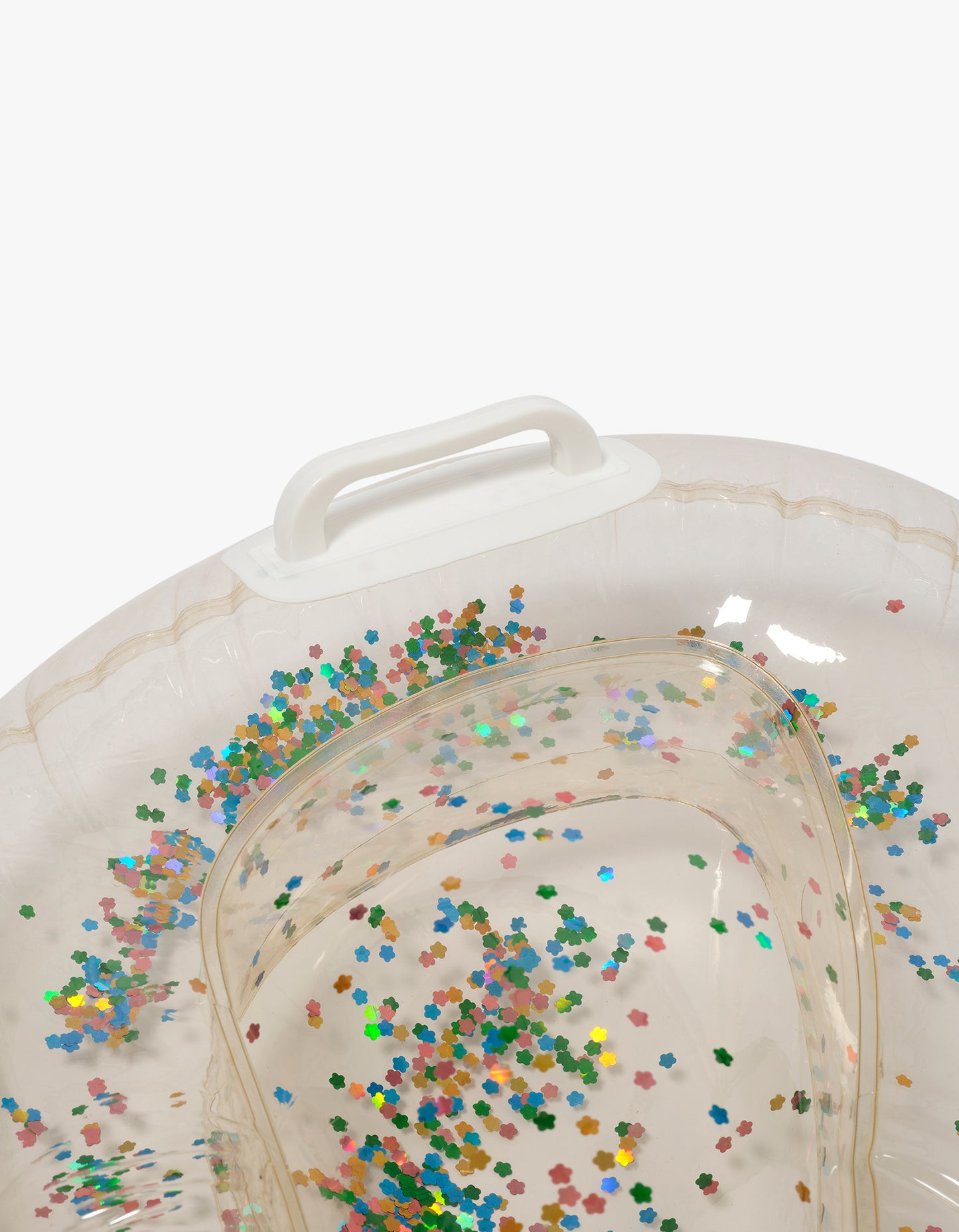 Kids Lie-On Float Cotton Candy Glitter - Cotton Candy Glitter