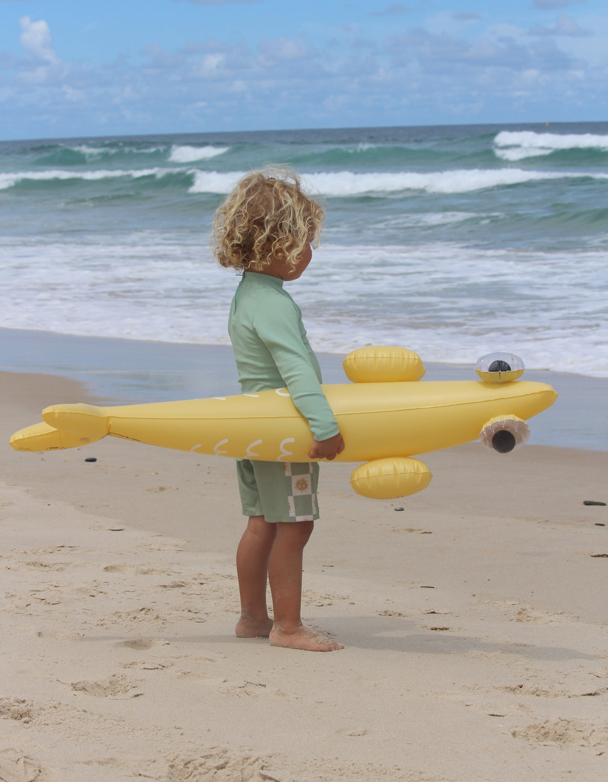 Kids Inflatable Noodle Finn The Fish Multi Set Of 2 - Finn The Fish