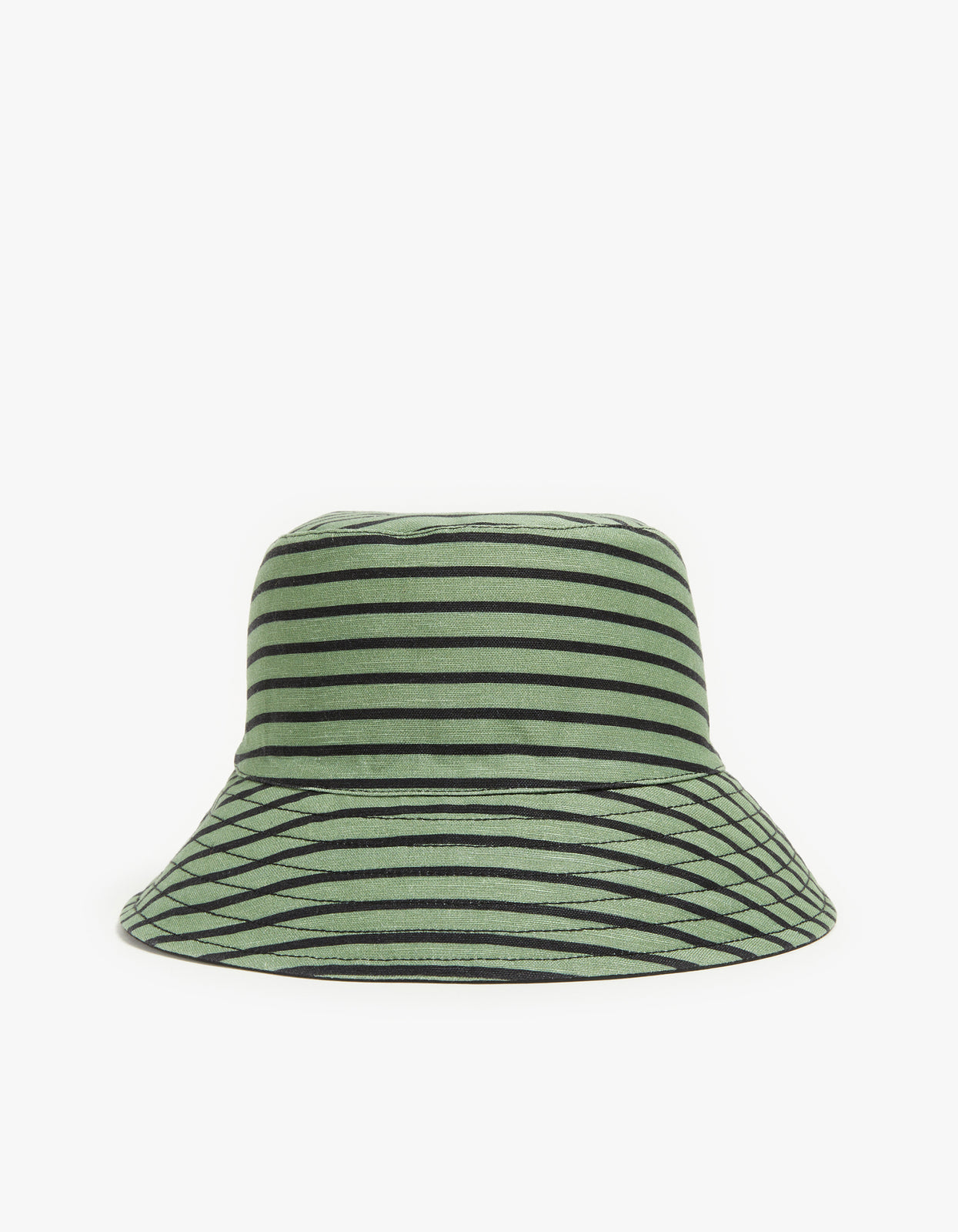 Sun hat Olive stripe