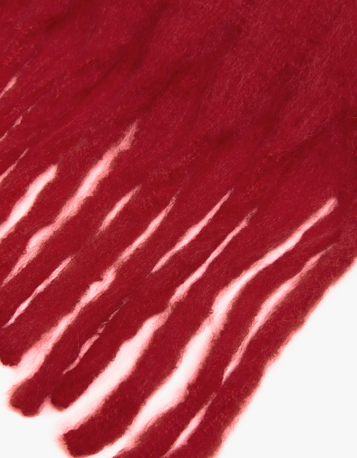 Laurel Chunky Scarf - Burgundy