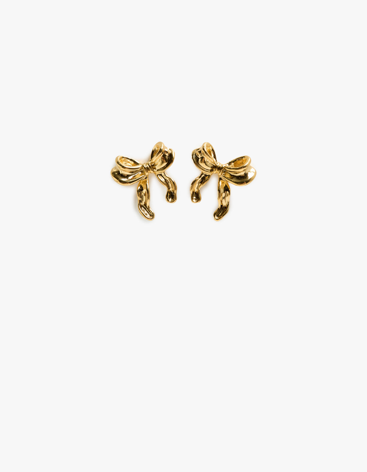 Sophia Gold Bows - Gold Plated