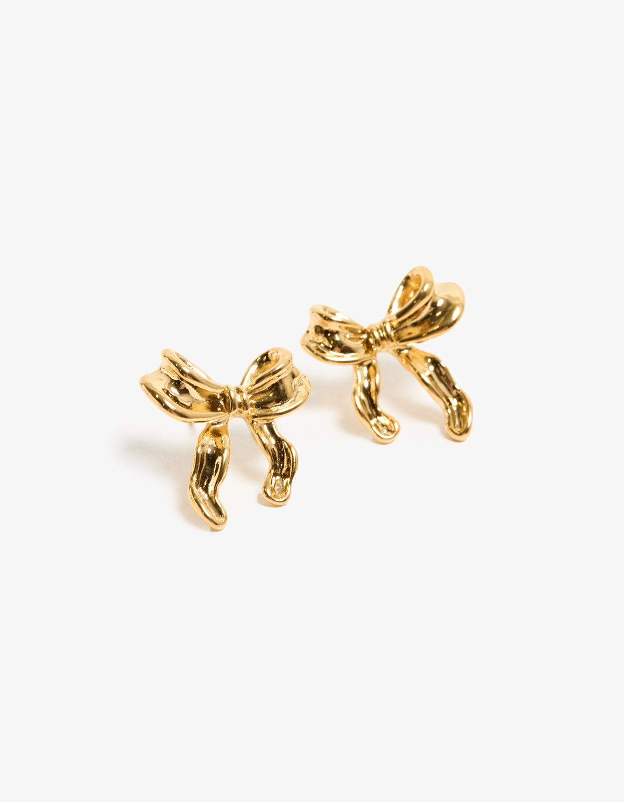 Sophia Gold Bows - Gold Plated