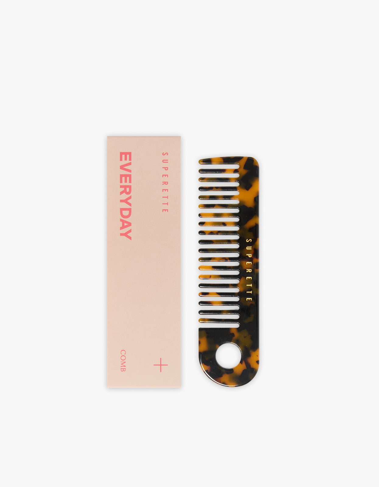 Everyday Comb - Dark Tortiseshell