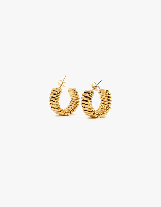 Kelly Hoops - Gold Plated