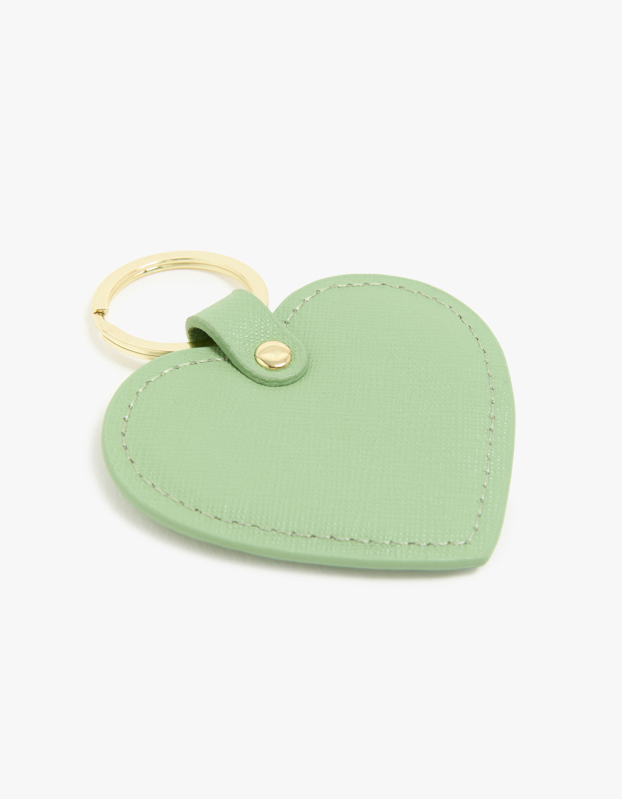 Holiday Club Heart Key Ring - Pistachio