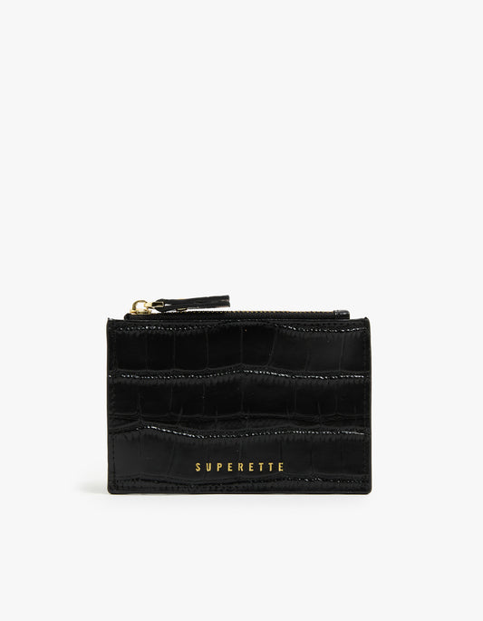 Northern Zip Purse - Black