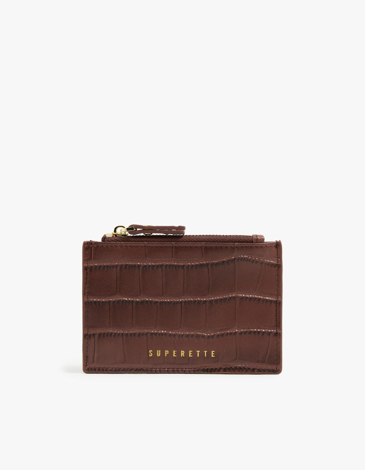 Northern Zip Purse - Brown