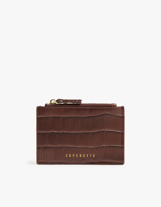 Northern Zip Purse - Brown
