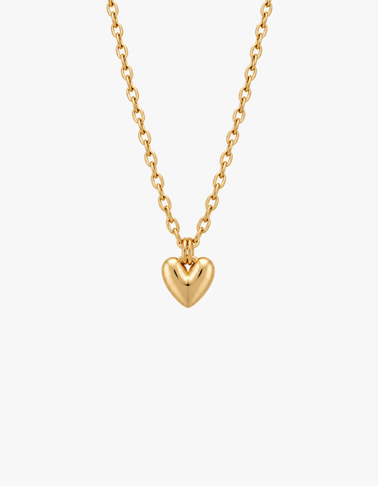 Elodie Heart Necklace - Gold Plated