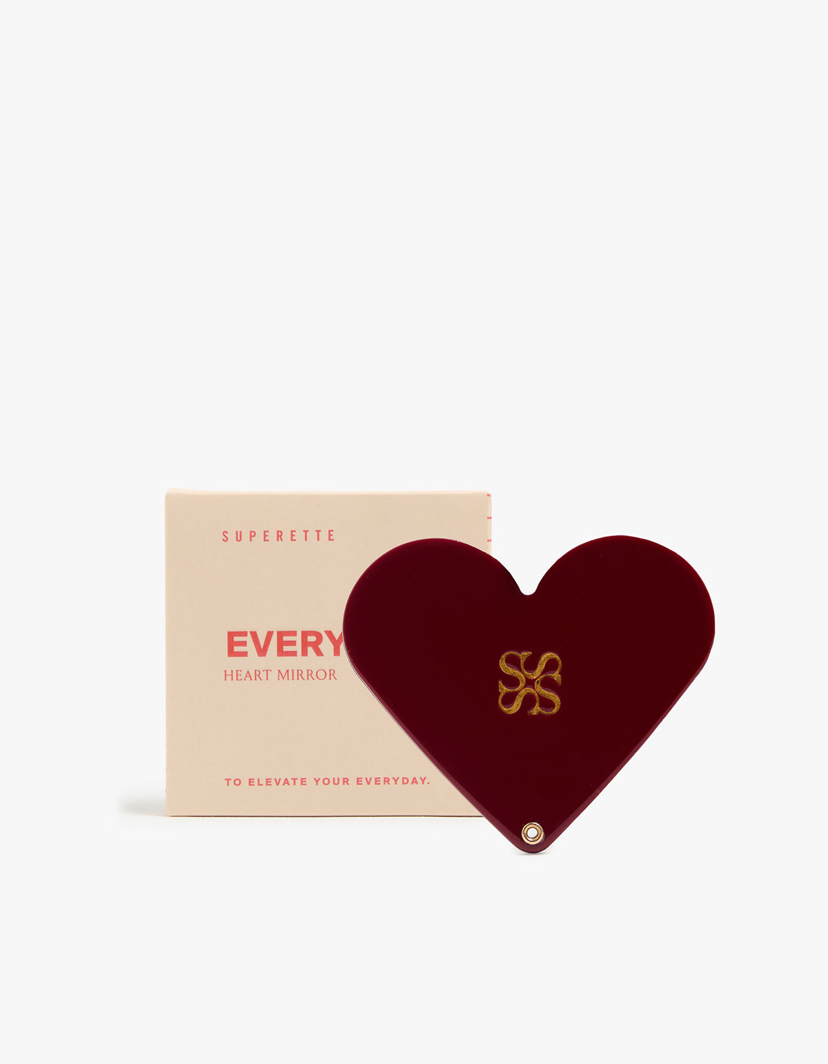 Everyday Heart Mirror - Red