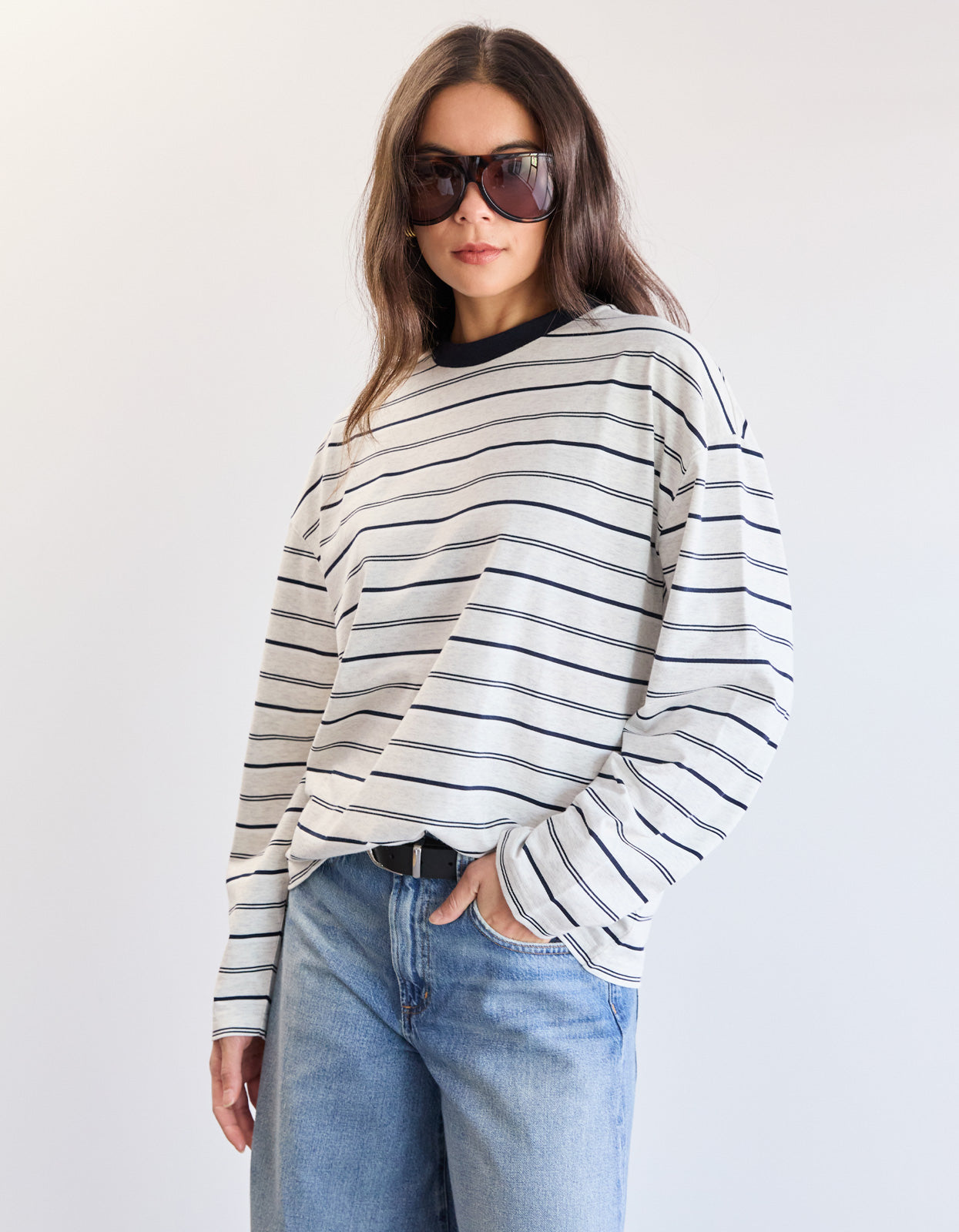 Bea Stripe L/S Tee - Stripe