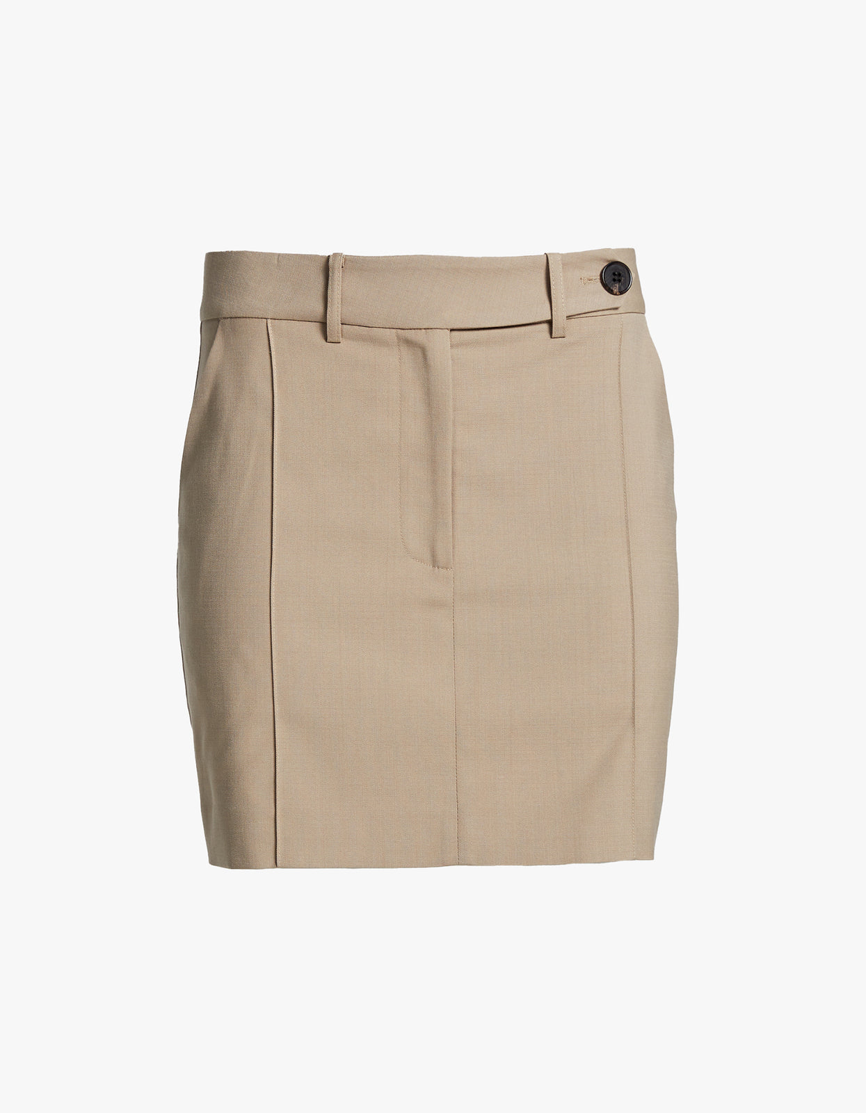 Superette | Lang Mini Skirt - Beige