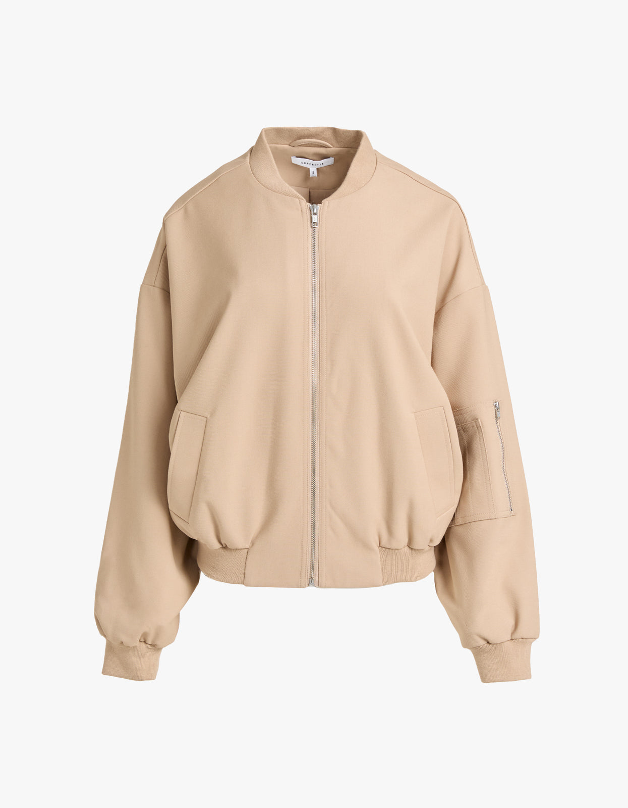 Sidney Bomber Jacket - Stone