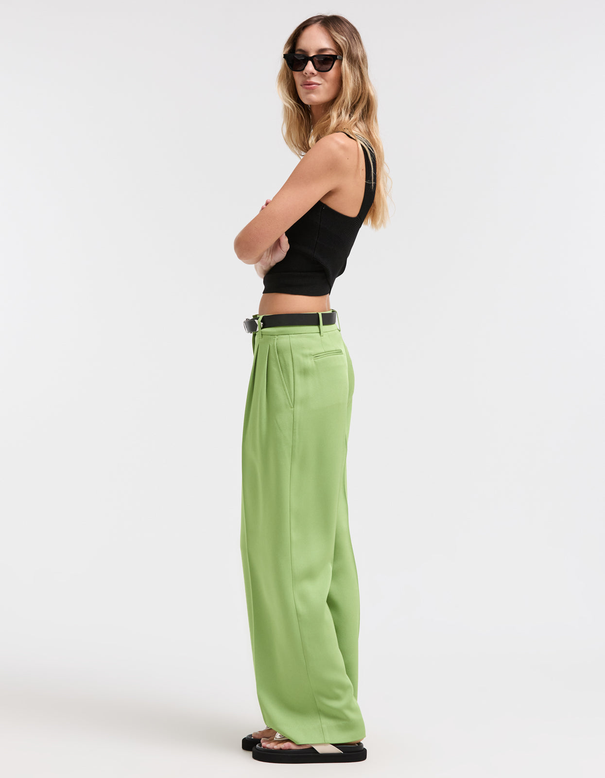 Jayne Knit Tank - Black