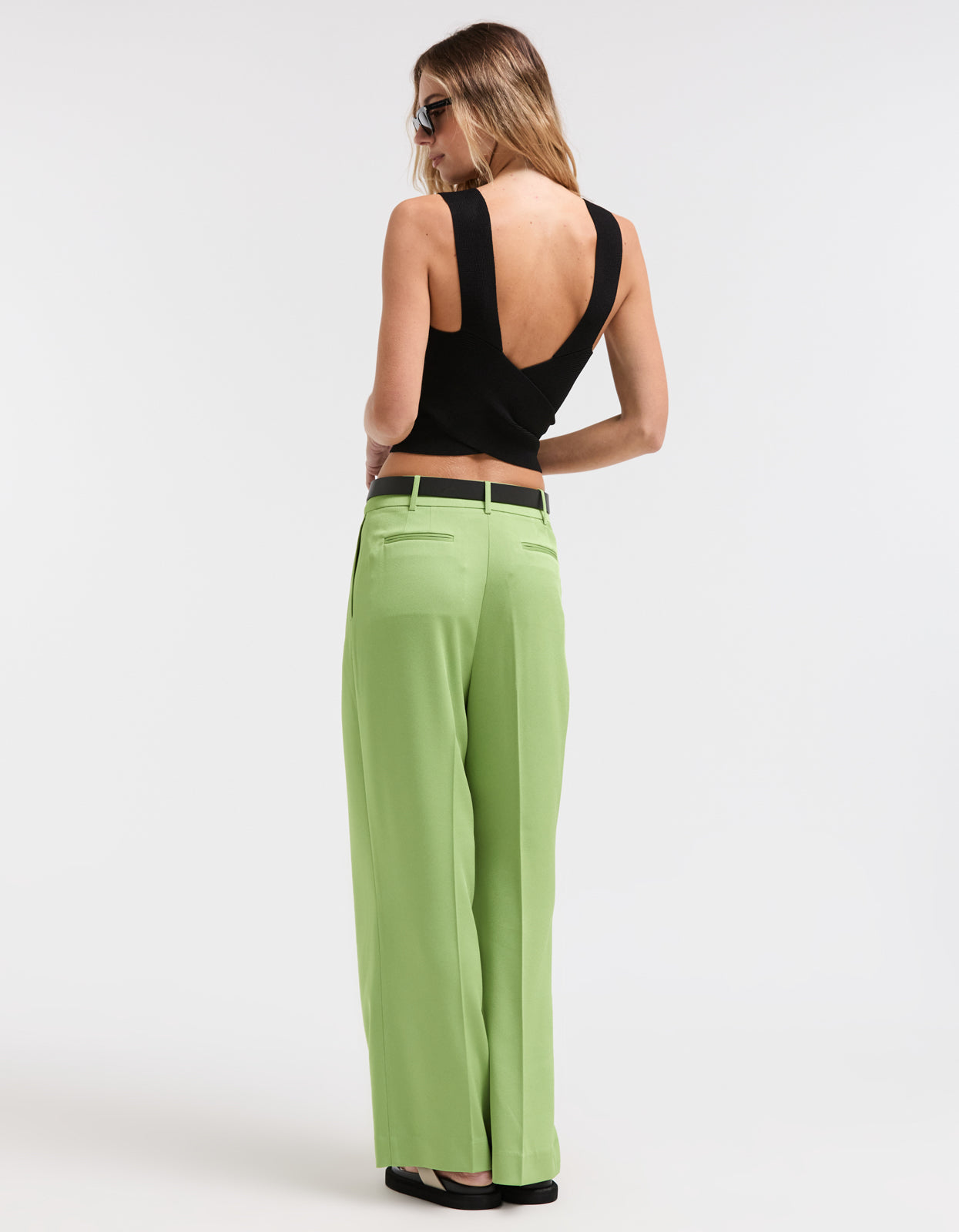 Jayne Knit Tank - Black