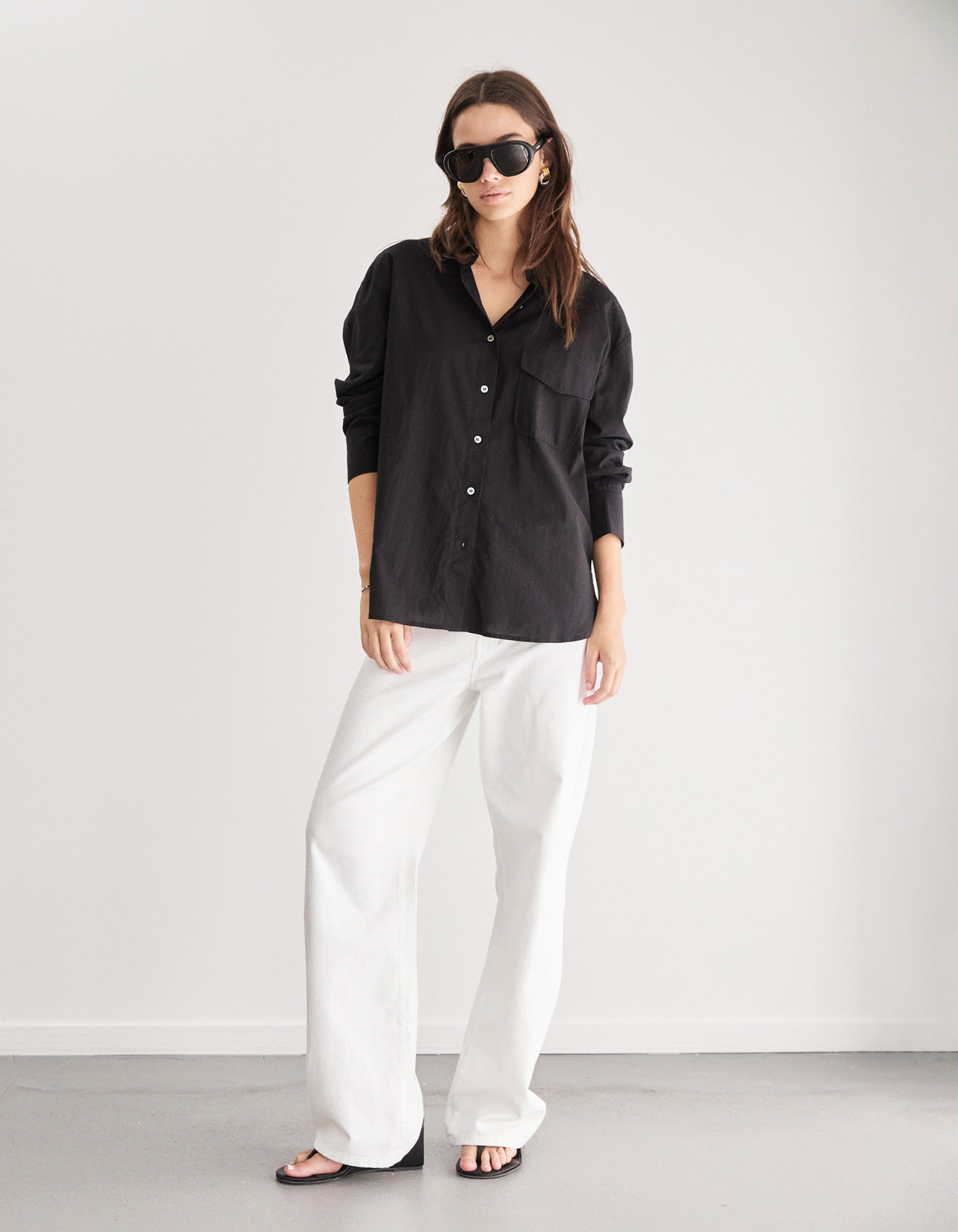 Louise Shirt - Black