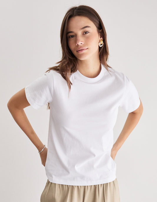 Sloane Tee - White