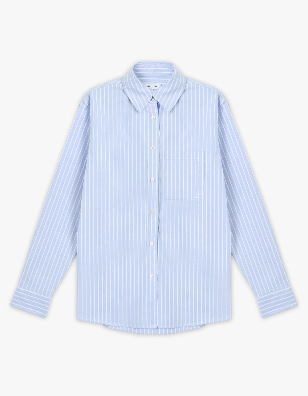 Jane Shirt - Oxford Blue Stripe