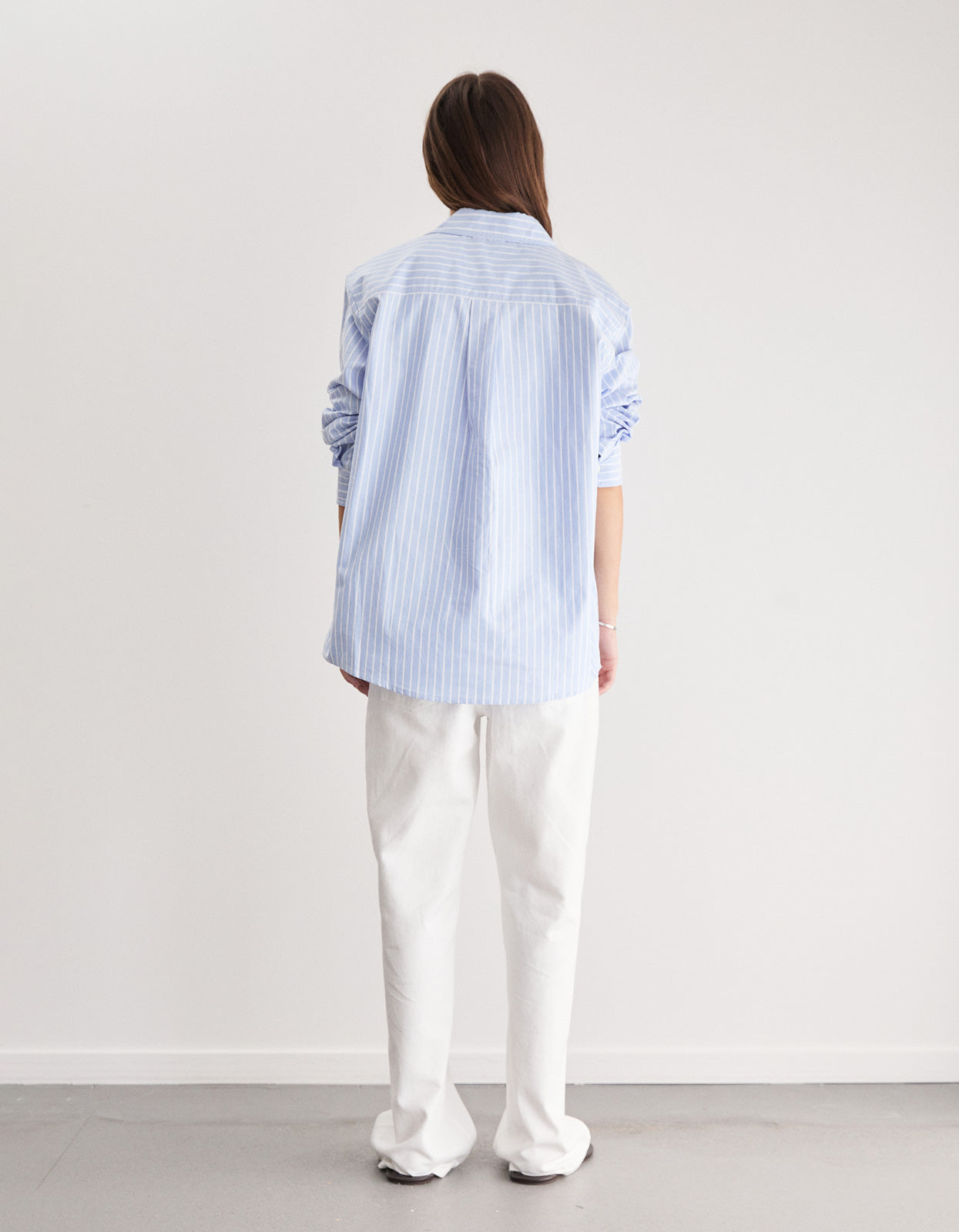 Jane Shirt - Oxford Blue Stripe