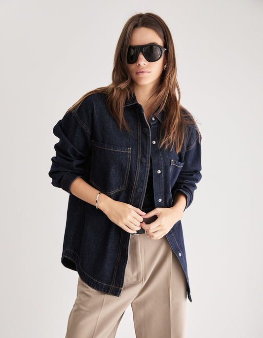 The Terminal Shirt - Indigo Rinse