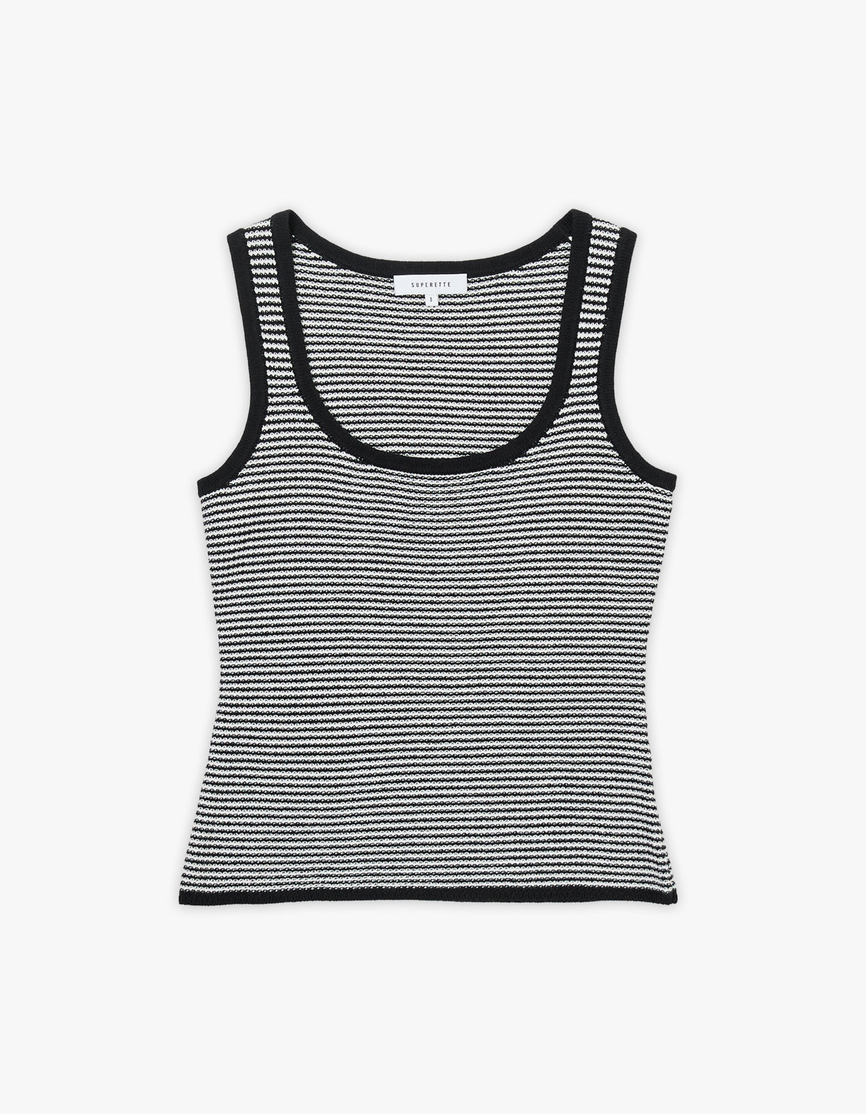 Marseille Breeze Top - Black/White