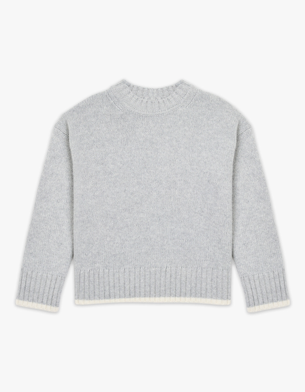 Kensington Knit Crew - Grey
