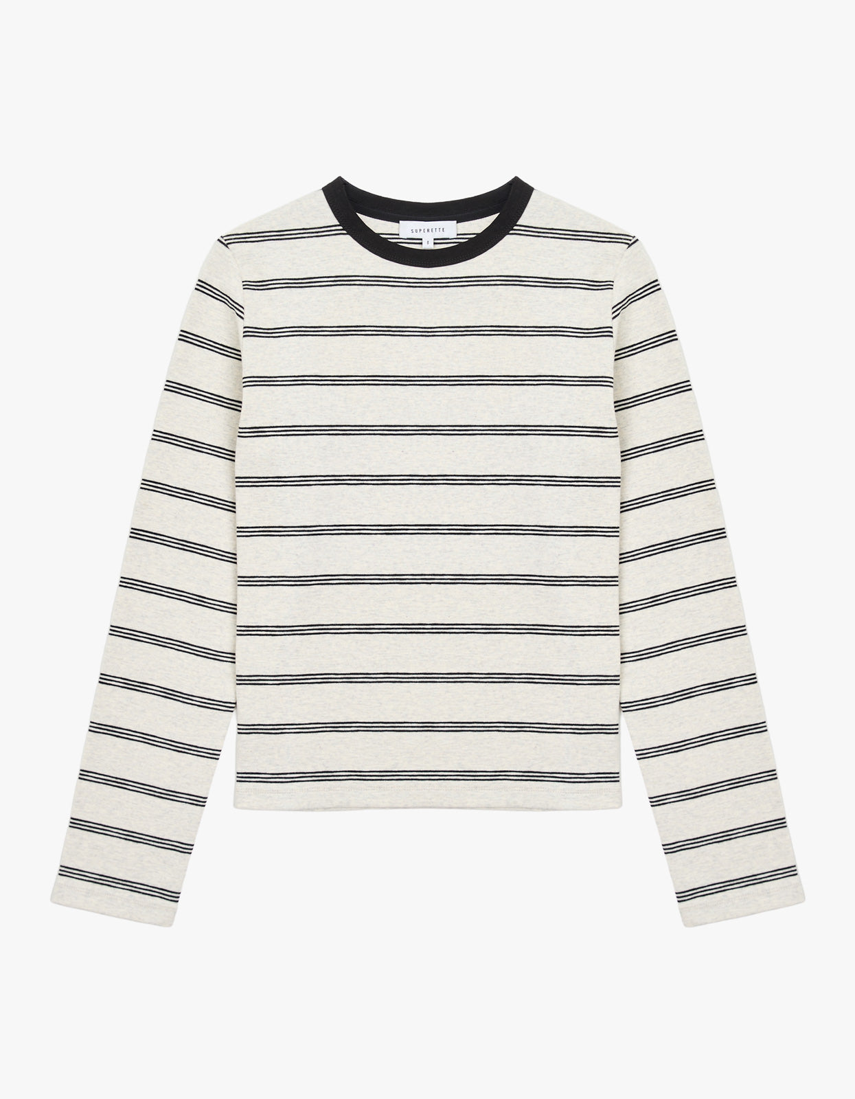 Cohen L/S Tee - Oat Stripe