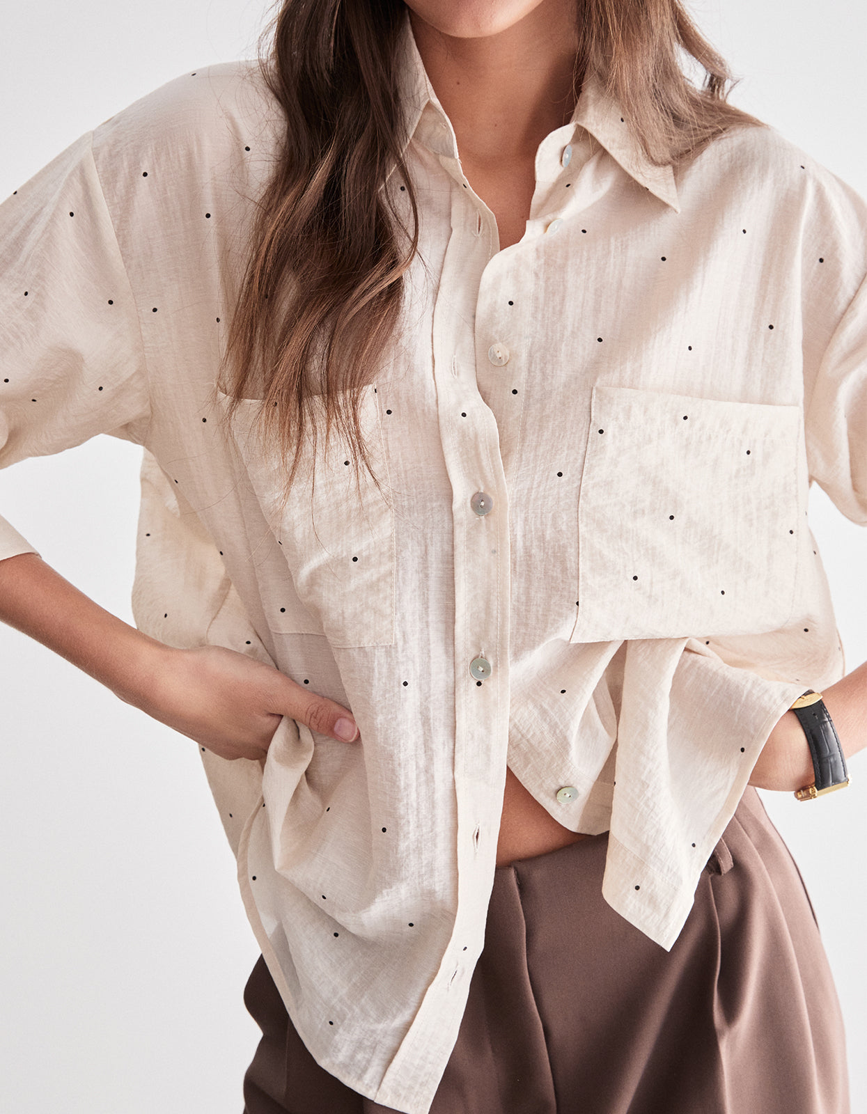 Paloma Shirt - Spot Print