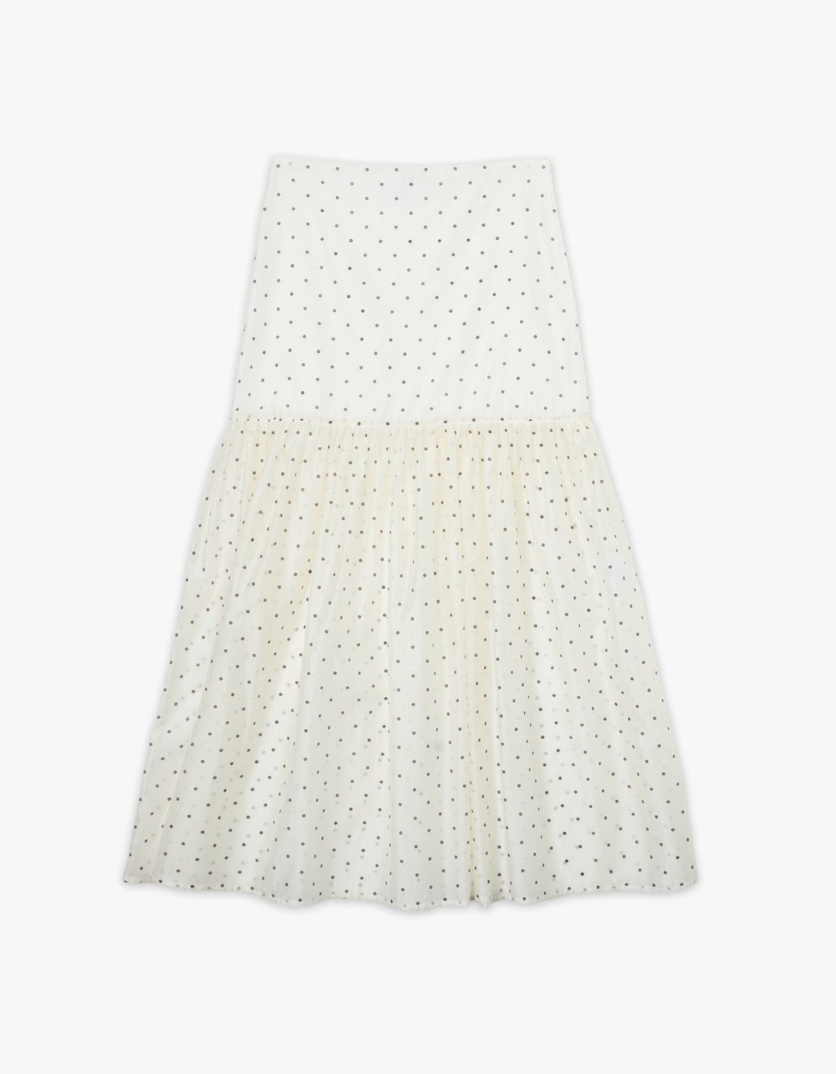 Roma Maxi Skirt - Spot Print