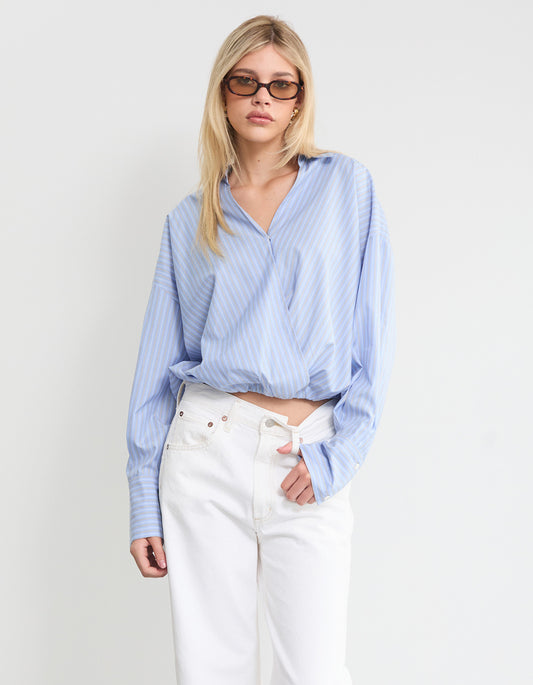 Positano Shirt - Blue Stripe