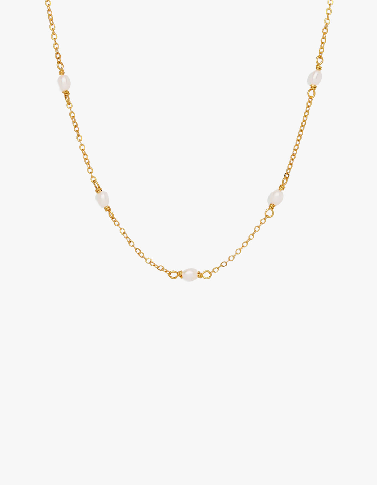 Something Blue Necklace - Gold