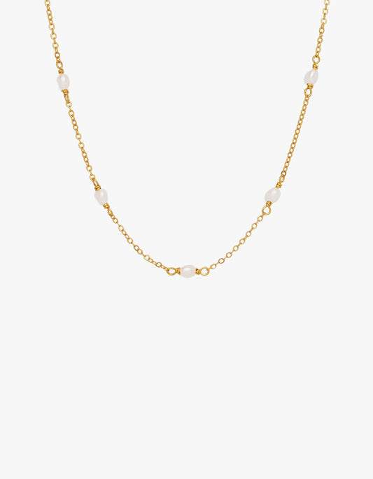 Something Blue Necklace - Gold