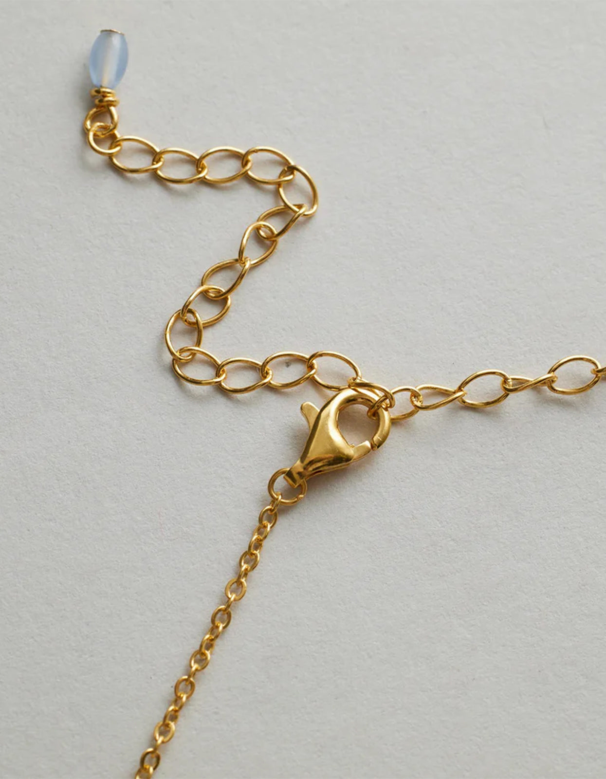 Something Blue Necklace - Gold