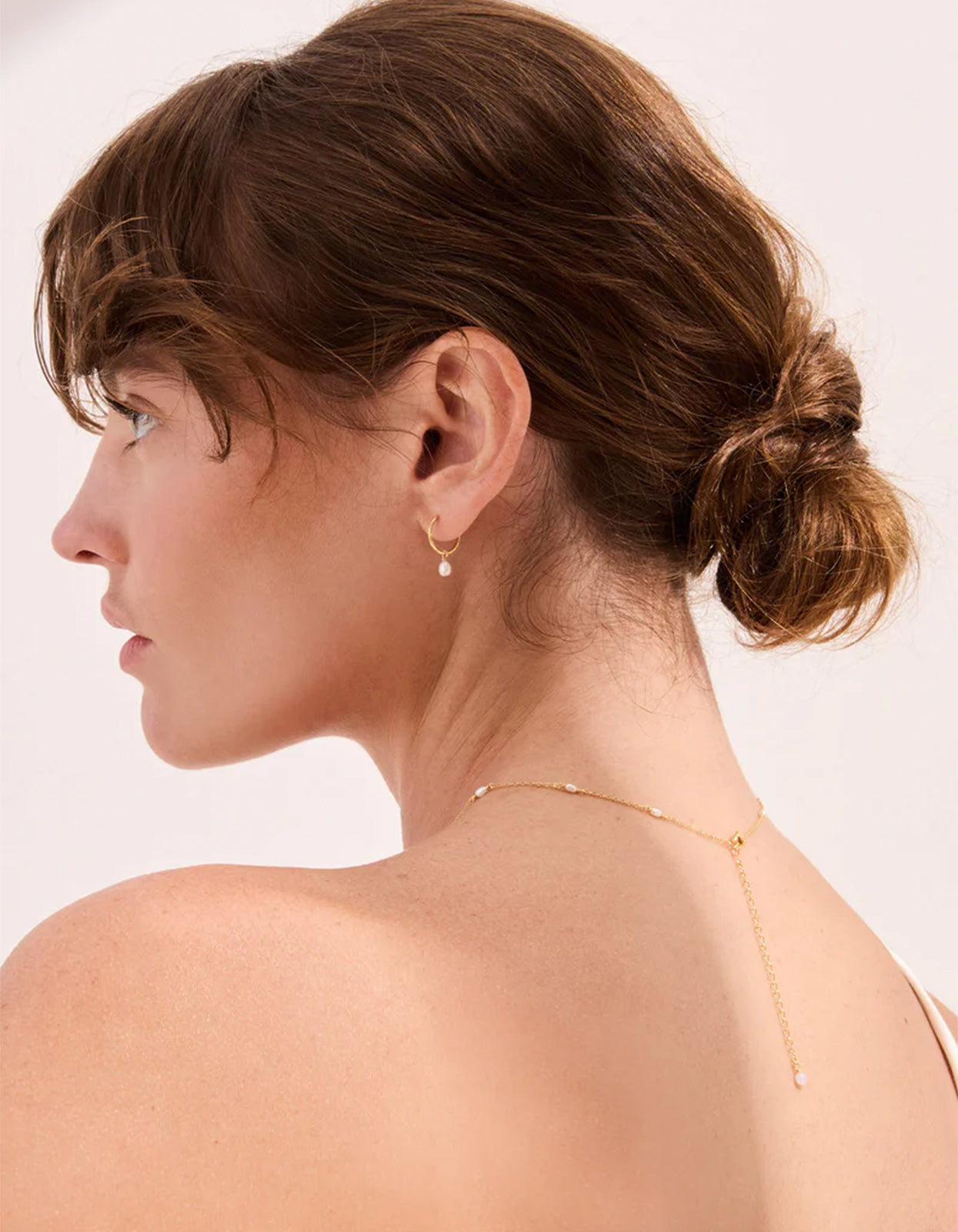 Something Blue Necklace - Gold
