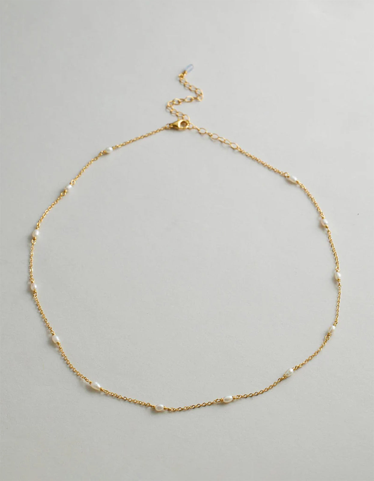 Something Blue Necklace - Gold