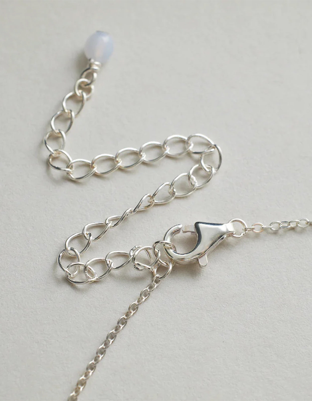 Something Blue Necklace - Silver