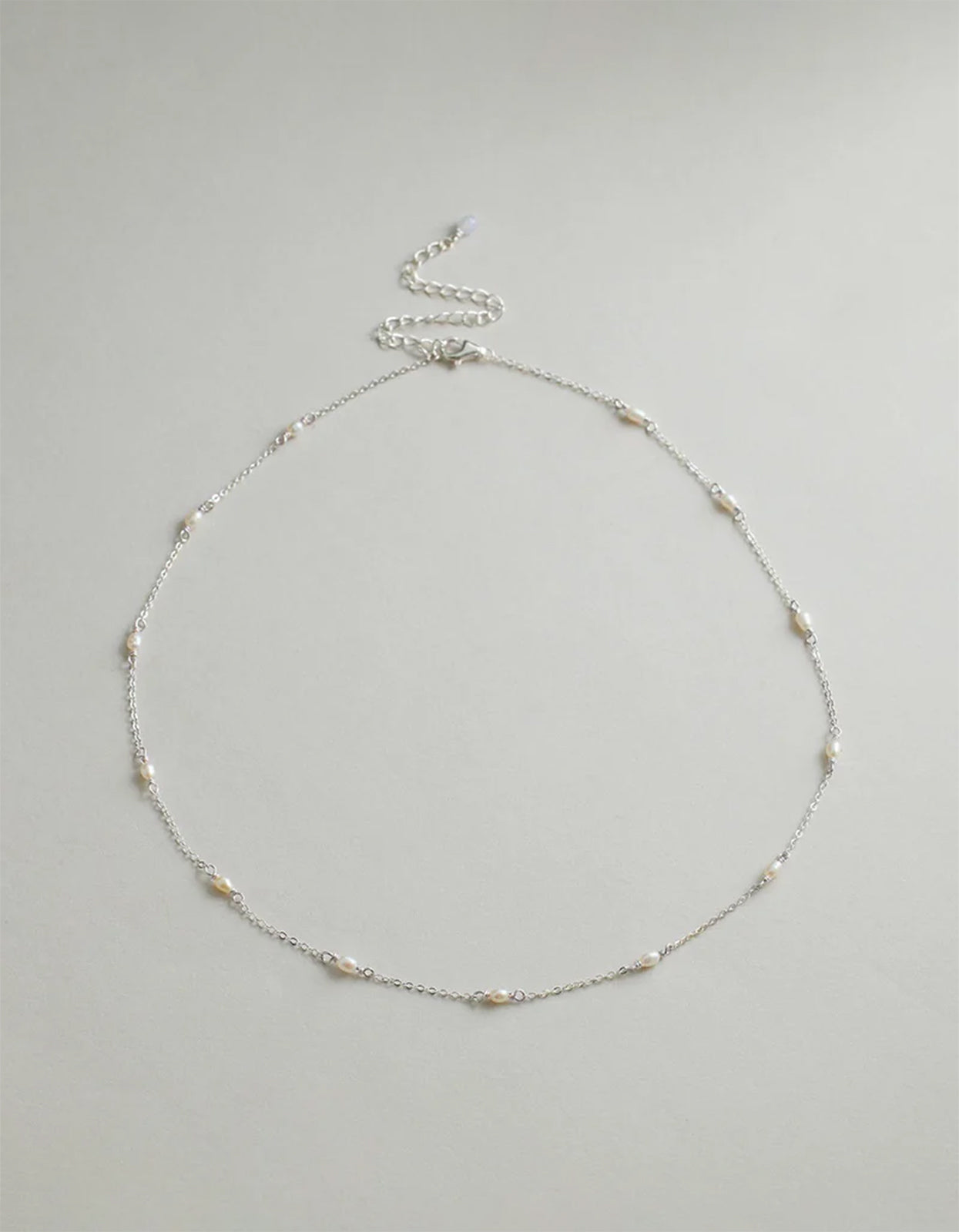 Something Blue Necklace - Silver