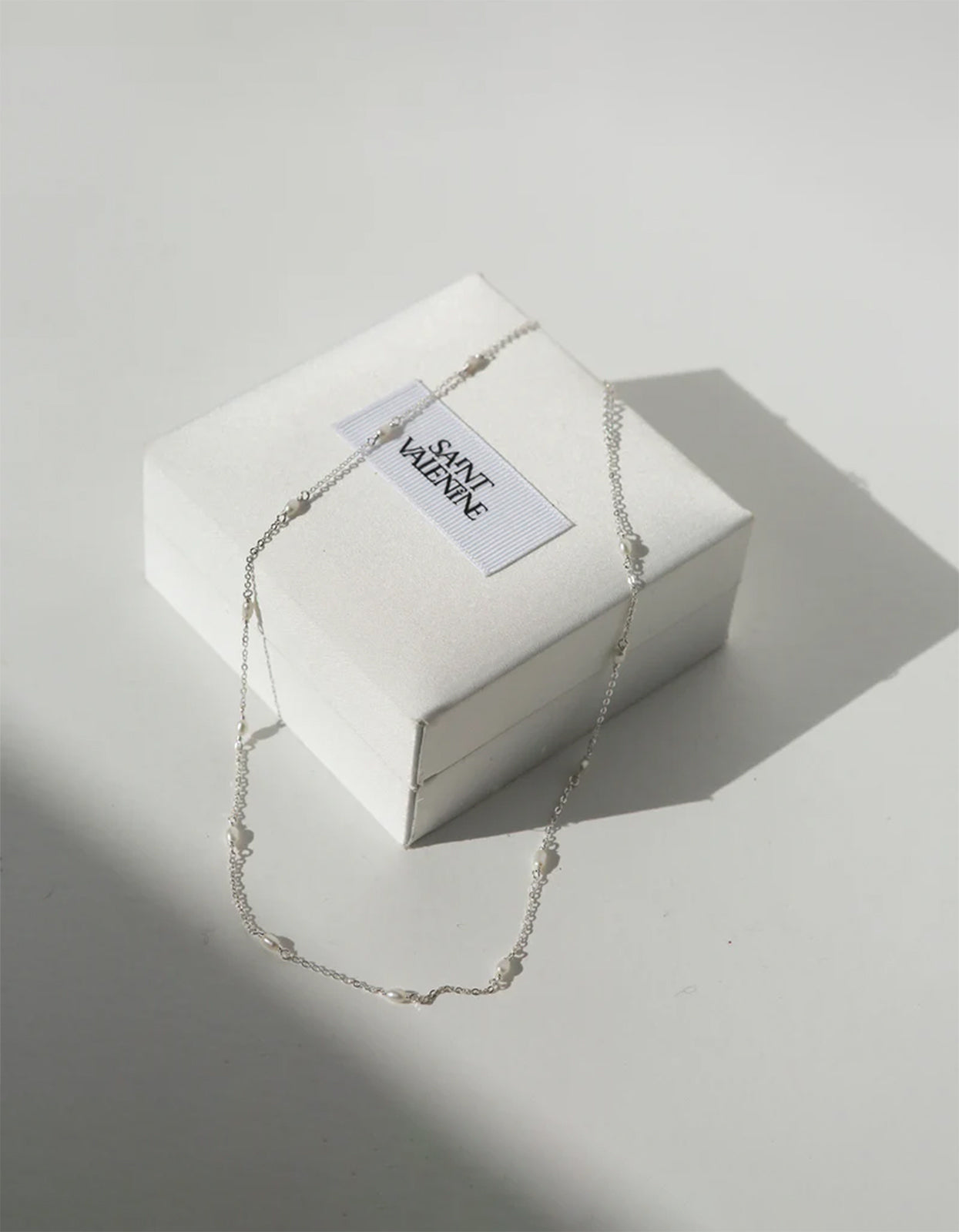 Something Blue Necklace - Silver