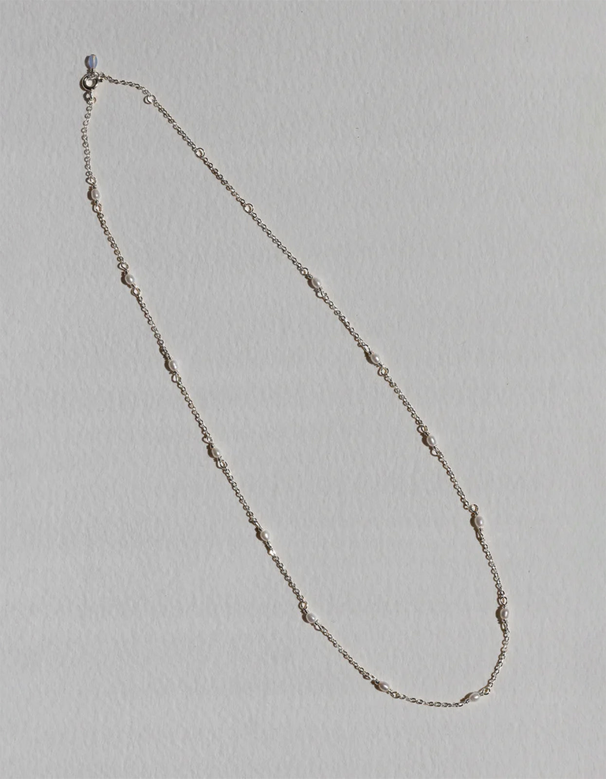 Something Blue Necklace - Silver