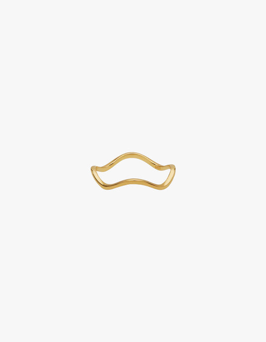 Vera Wave Ring - Gold