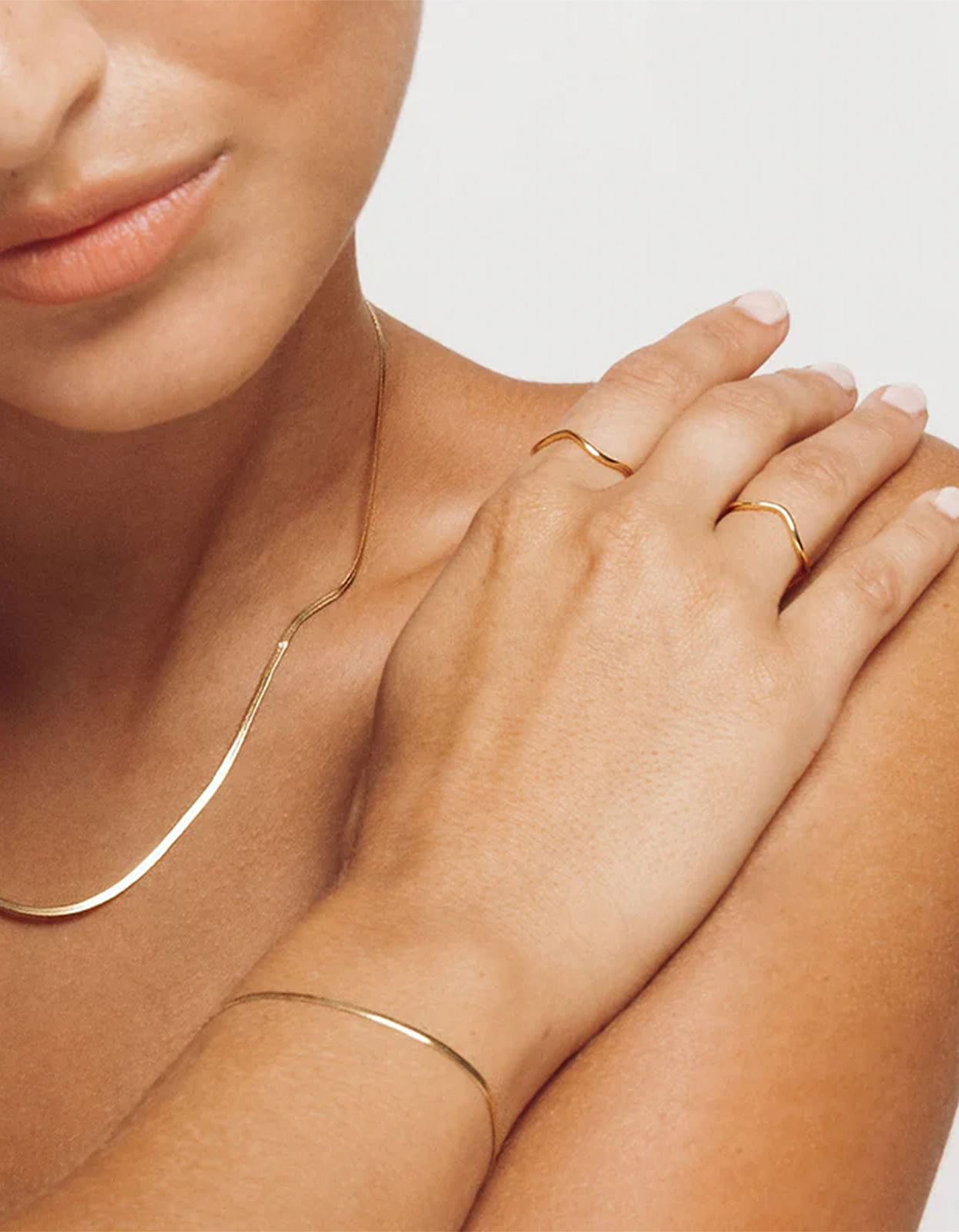 Vera Wave Ring - Gold