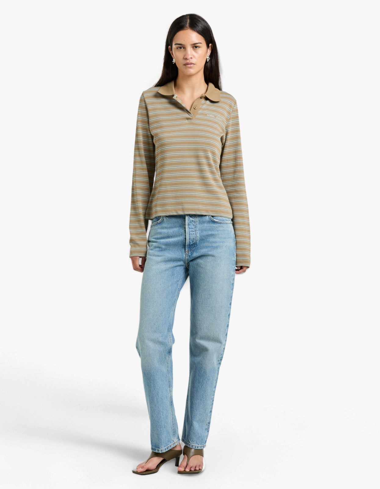 Sadonell L/S Polo 15512 - Lead St.