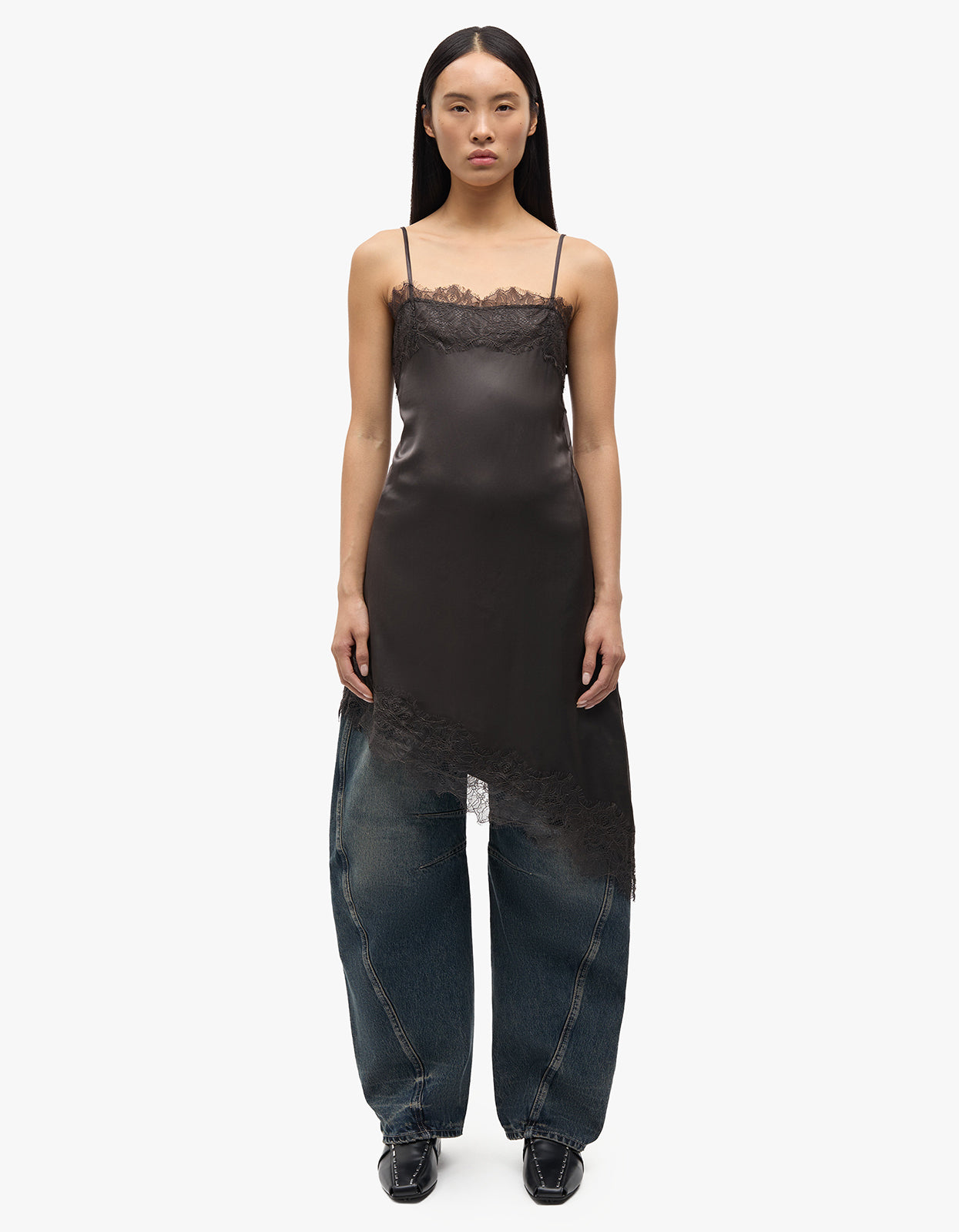 Saebba Lace Dress 16255 - Mulch