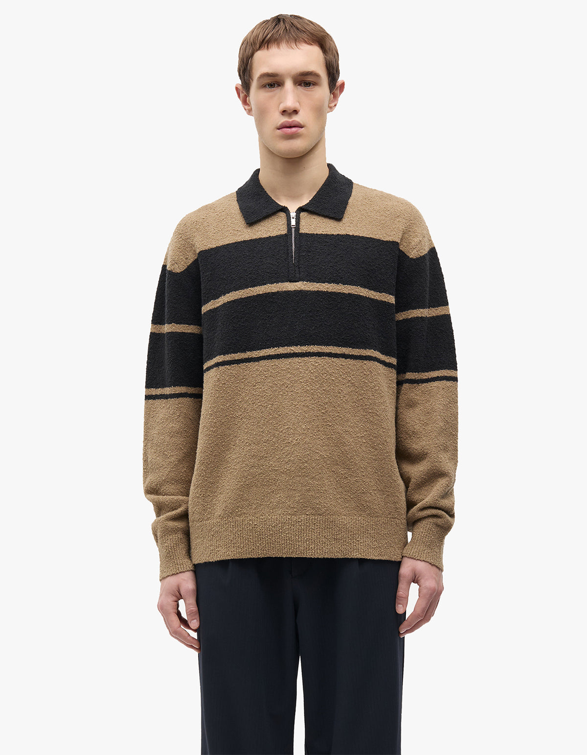 Sanino HZ Polo 15179 - Washed Black St.
