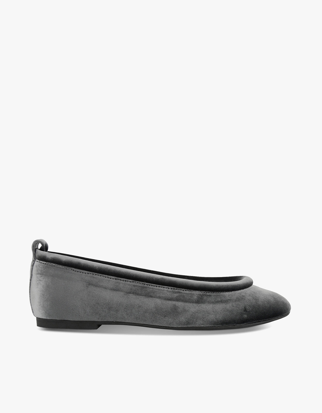 Delphine Ballet Flat - Charcoal