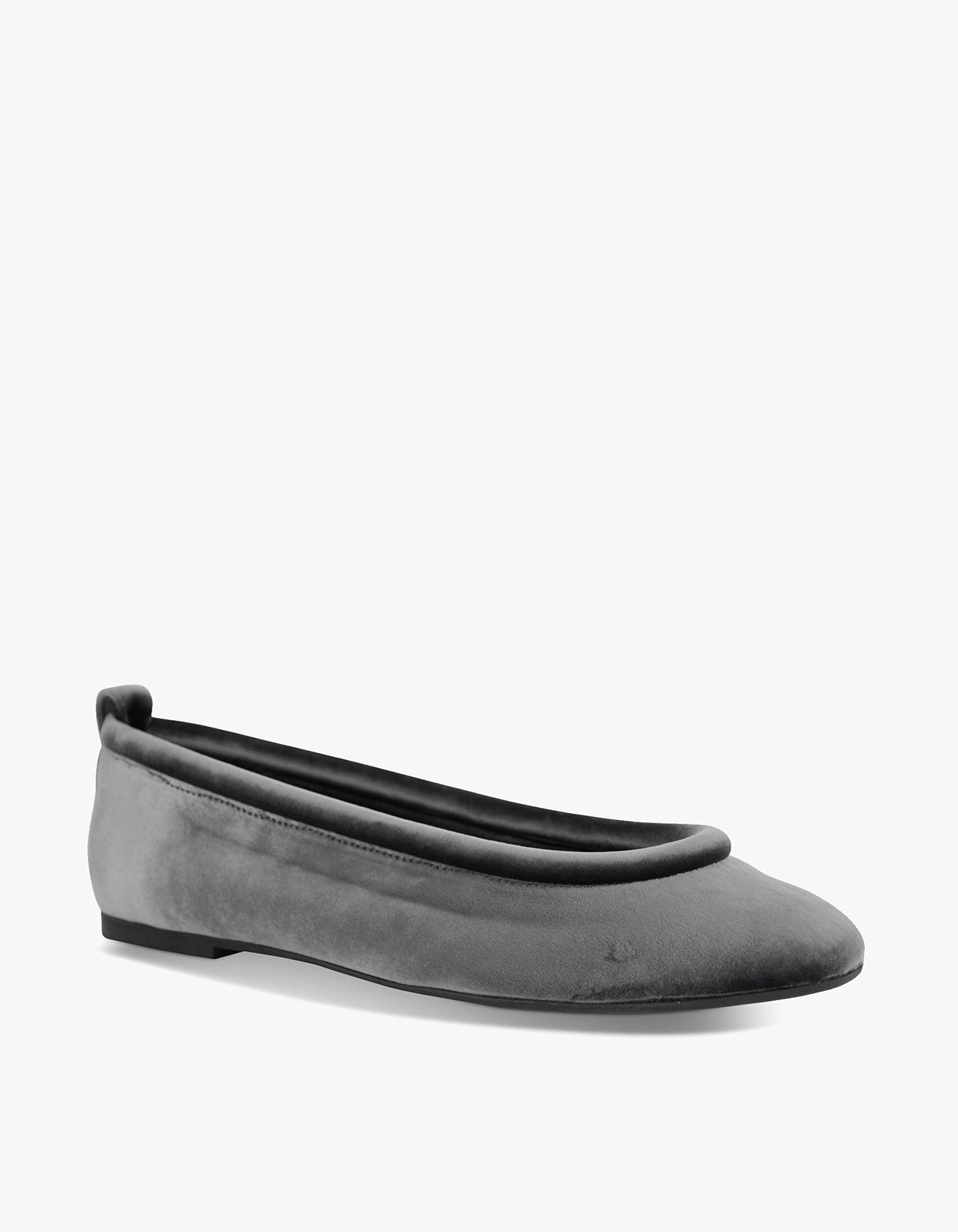 Delphine Ballet Flat - Charcoal
