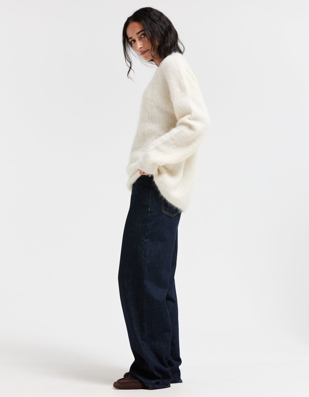 Sherwood Knit Crew - Cream