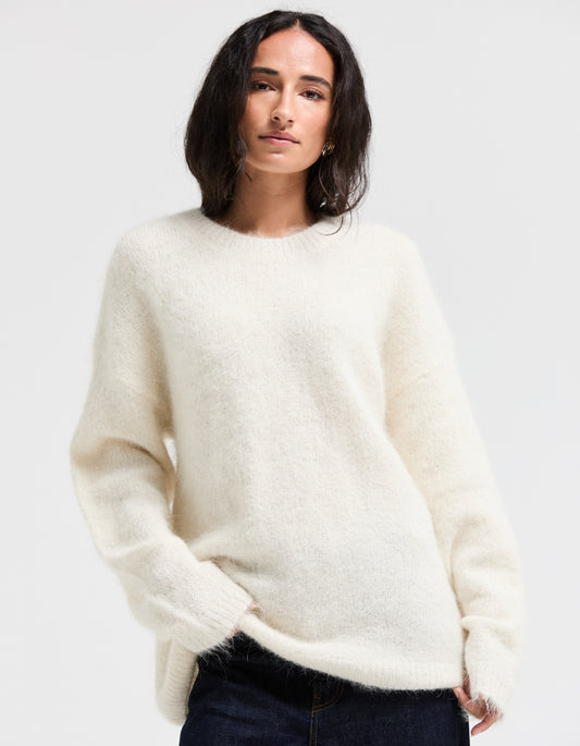 Sherwood Knit Crew - Cream
