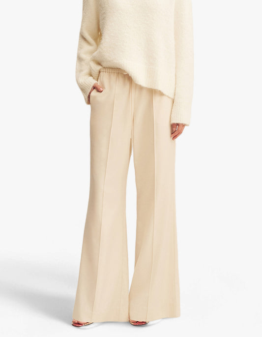 Asher Drawstring Pant - White Swan